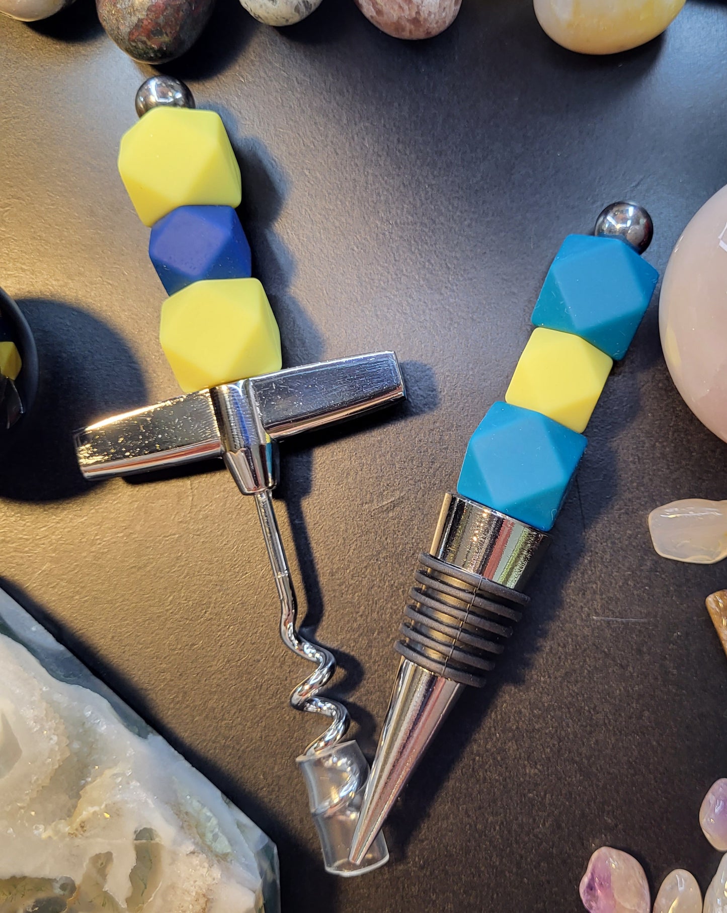 Corkscrew & Wine Stopper Set