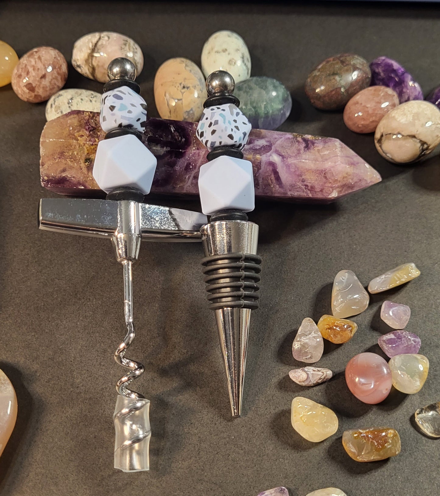 Corkscrew & Wine Stopper Set