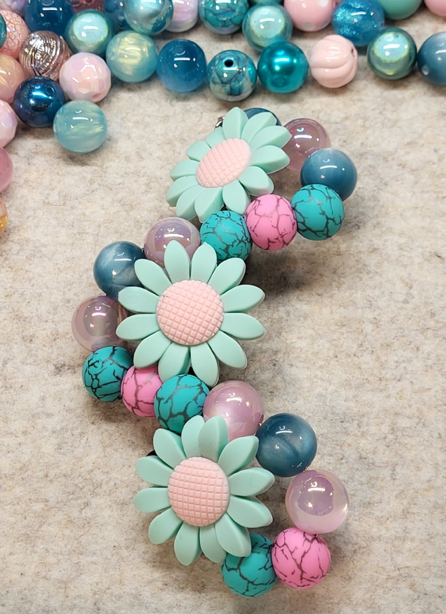 Infinity Charm – Multi-Use Beaded Keychain | 304 Stainless Steel Wire