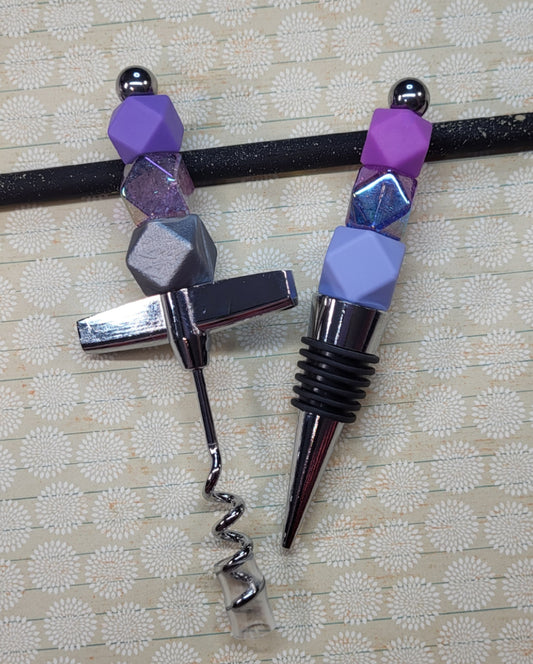 Corkscrew & Wine Stopper Set