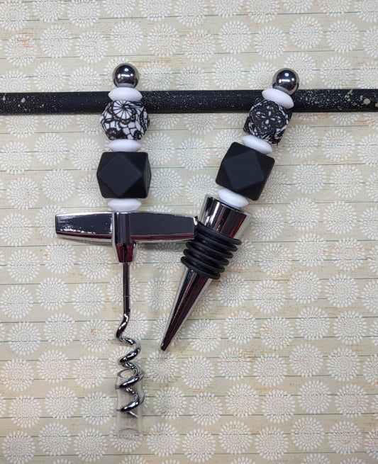 Corkscrew & Wine Stopper Set