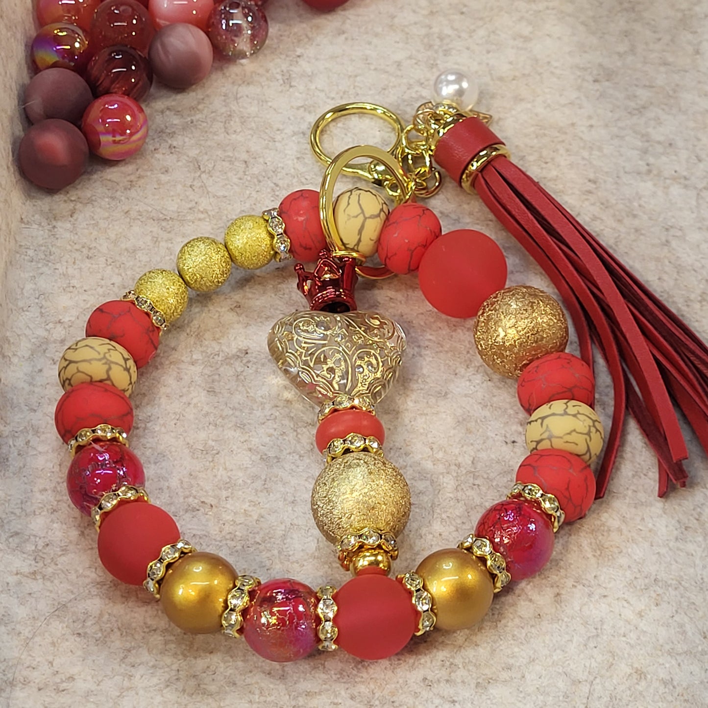 Custom Wristlet keychain combo LIVE