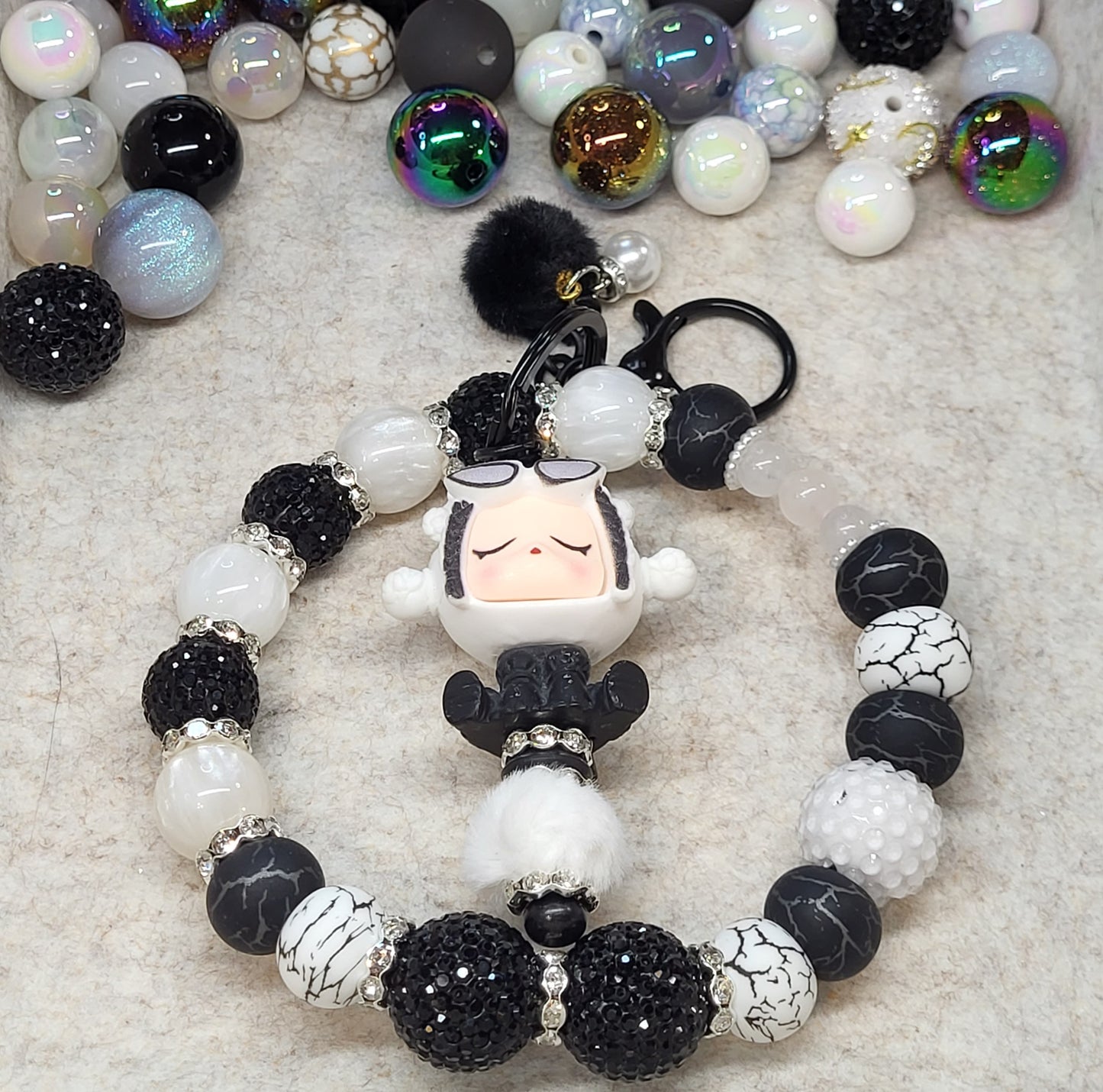 Custom Wristlet keychain combo LIVE