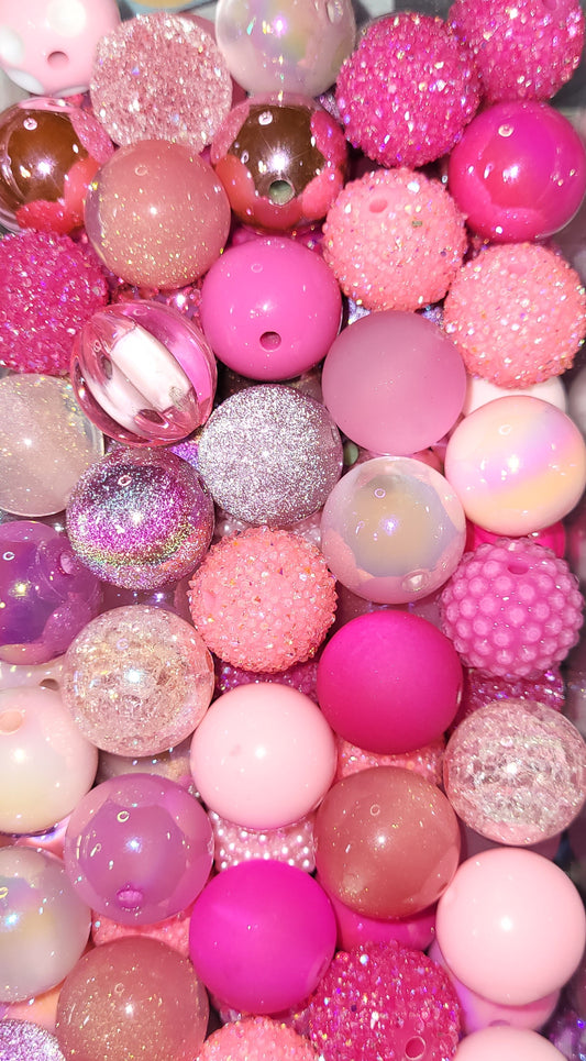 10 pieces of 20mm bead mixes LIVE only