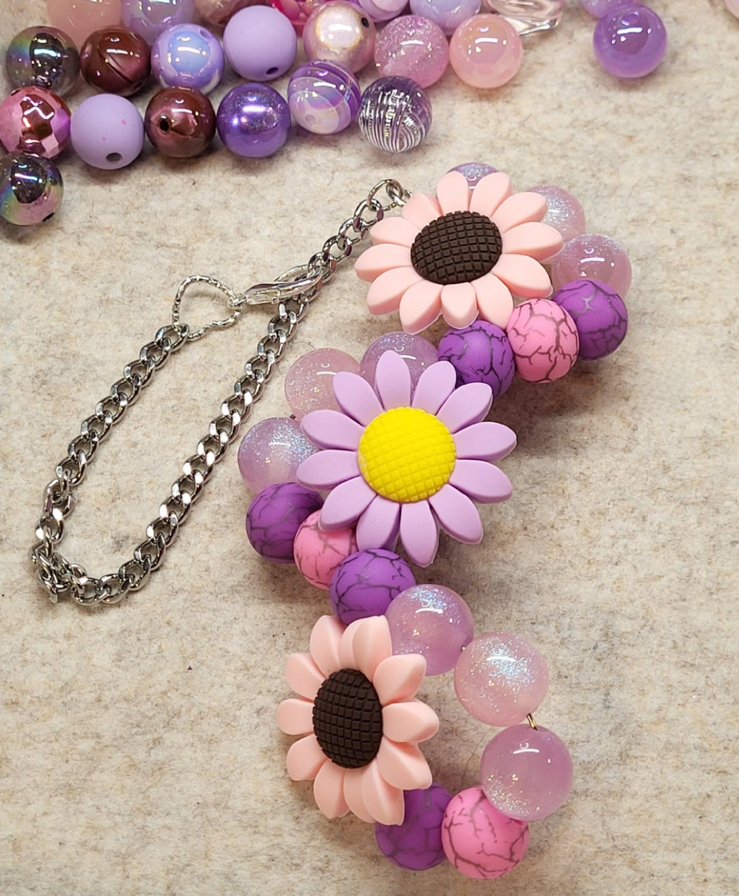 Infinity Charm – Multi-Use Beaded Keychain | 304 Stainless Steel Wire