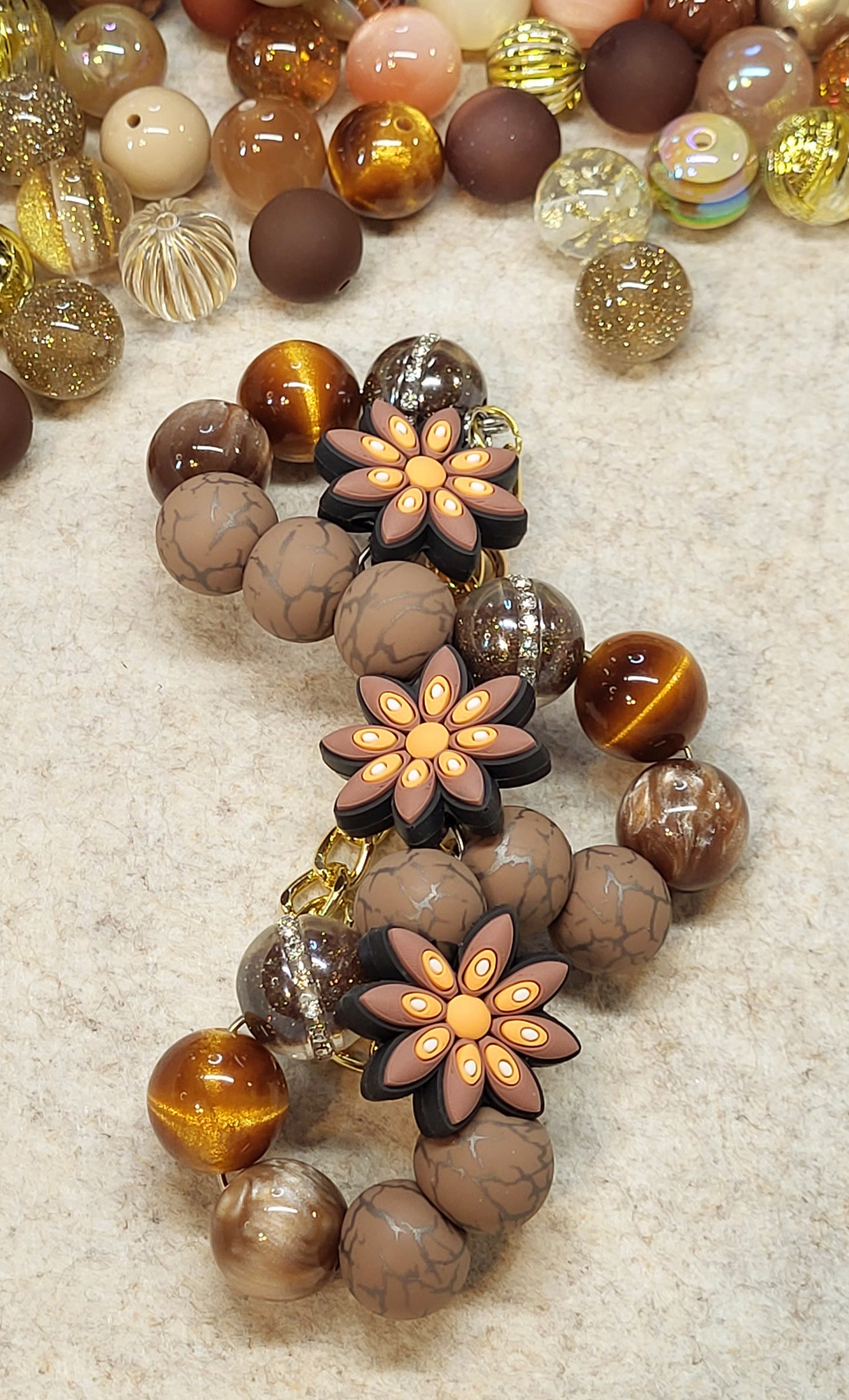 Infinity Charm – Multi-Use Beaded Keychain | 304 Stainless Steel Wire